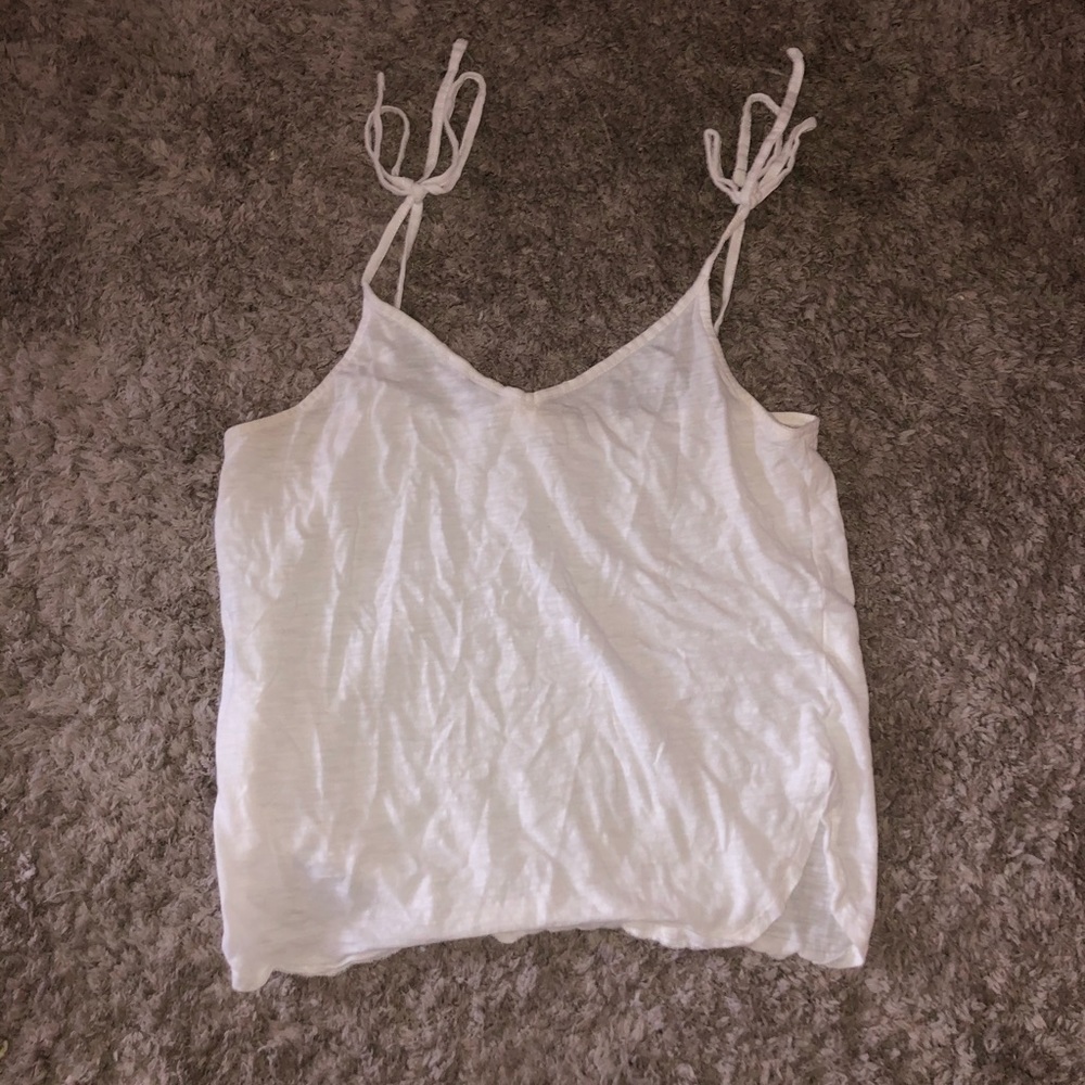 H&M: white top